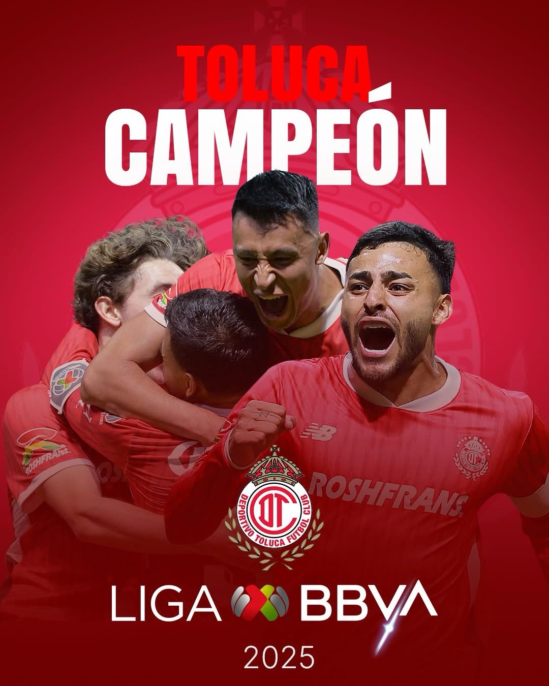 Toluca es campeón del Clausura 2025 tras vencer al América en la final