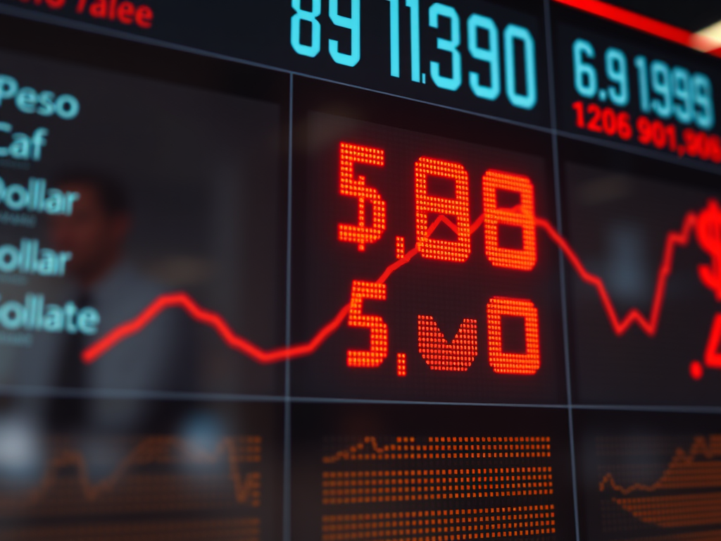 Peso retrocede frente al dólar